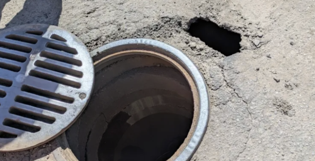 edmonton sink hole repairs