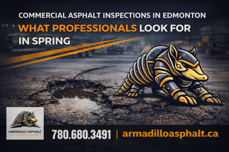 commercial asphalt inspection Edmonton